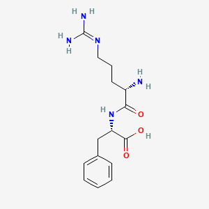 Chemical structure of H-Arg-Phe-OH