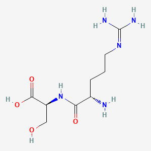 Chemical structure of H-Arg-Ser-OH