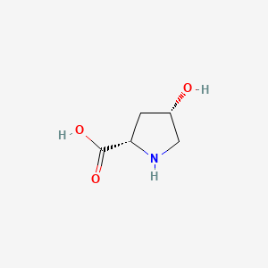Chemical structure of H-cis-Hyp-OH