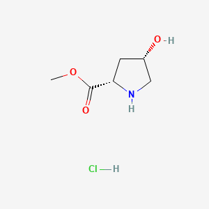 Chemical structure of H-cis-Hyp-OMe · HCl
