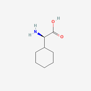 Chemical structure of H-Cyclohexyl-D-Gly-OH