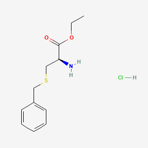 Chemical structure of H-Cys(bzl)-oet hcl