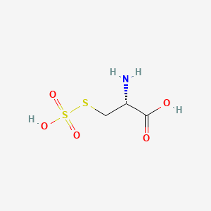 Chemical structure of H-Cys(SO₃H)-OH