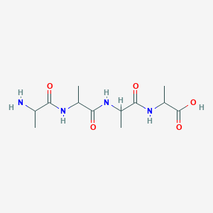 Chemical structure of H-D-Ala-D-Ala-D-Ala-D-Ala-OH