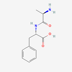 Chemical structure of H-D-Ala-Phe-OH
