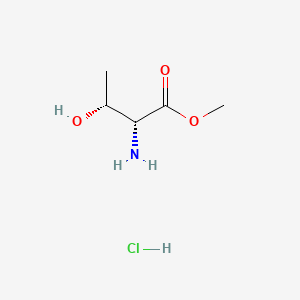 Chemical structure of H-D-allo-Thr-OMe · HCl