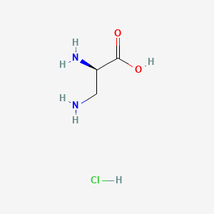 Chemical structure of H-D-Dap-OH · HCl