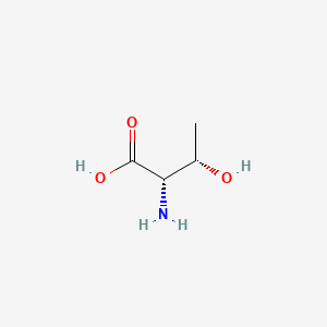 Chemical structure of H-DL-allo-Thr-OH