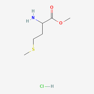 Chemical structure of H-DL-Met-OMe · HCl