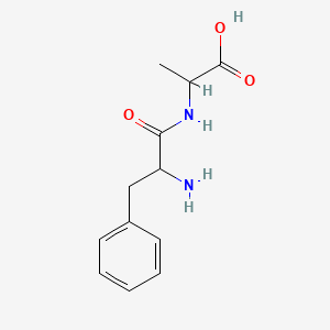 Chemical structure of H-D-Phe-Ala-OH