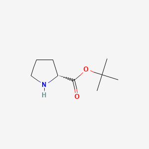 Chemical structure of H-D-Pro-otbu