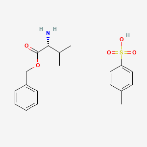 Chemical structure of H-D-Val-OBzl · p-tosylate