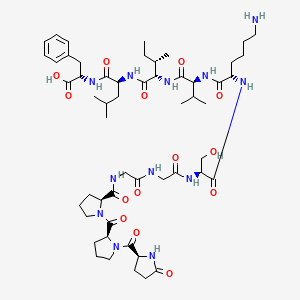 Chemical structure of Head activator