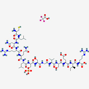 Chemical structure of Heat Shock Protein (hsp) Fragment