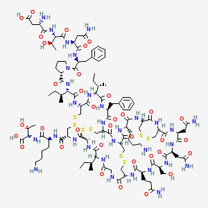 Chemical structure of Hepcidin-1 (mouse)