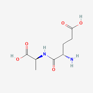 Chemical structure of H-Glu-Ala-OH