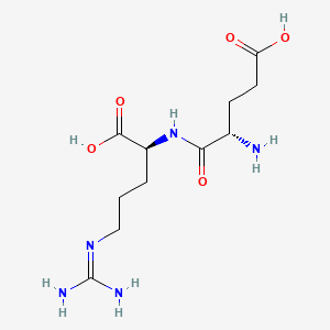 Chemical structure of H-Glu-Arg-OH