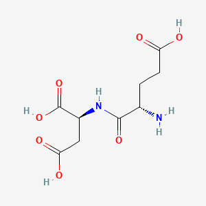Chemical structure of H-Glu-Asp-OH