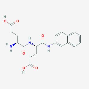Chemical structure of H-Glu-Glu-βNA