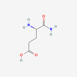 Chemical structure of H-Glu-NH₂