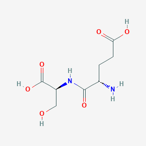 Chemical structure of H-Glu-Ser-OH