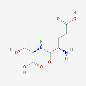 Chemical structure of H-Glu-Thr-OH