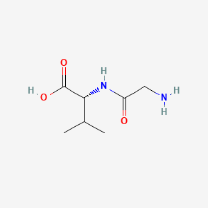 Chemical structure of Glycylvaline
