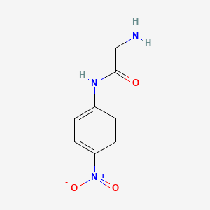 Chemical structure of H-Gly-pNA