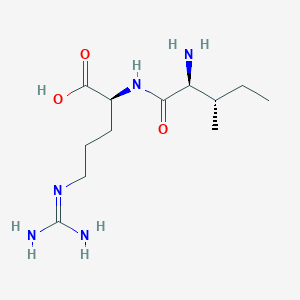 Chemical structure of H-Ile-Arg-OH