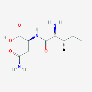 Chemical structure of H-Ile-Asn-OH