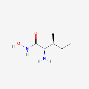 Chemical structure of H-Ile-NHOH