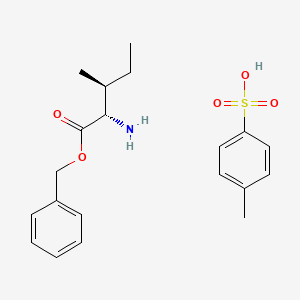 Chemical structure of H-Ile-OBzl · p-tosylate