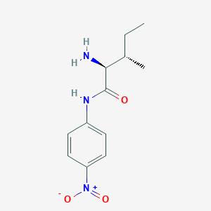 Chemical structure of H-Ile-pNA