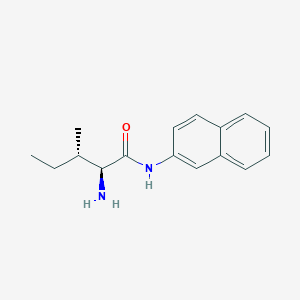 Chemical structure of H-Ile-βNA