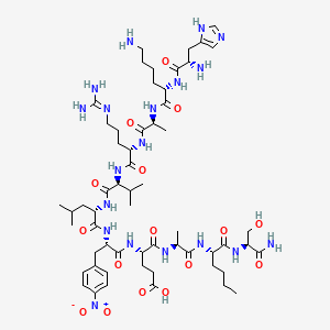 Chemical structure of HIV Protease Substrate III