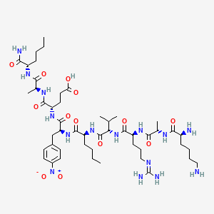 Chemical structure of HIV Protease Substrate IV