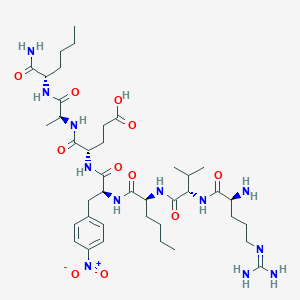 Chemical structure of HIV Protease Substrate VI