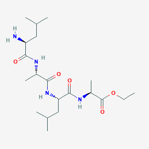 Chemical structure of H-Leu-Ala-Leu-Ala-OEt · HCl