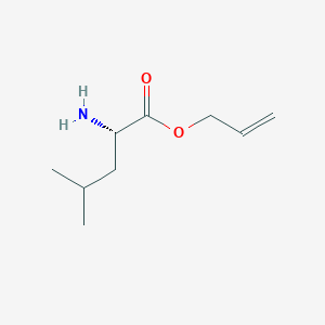Chemical structure of H-Leu-allyl ester · p-tosylate