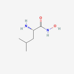 Chemical structure of H-Leu-NHOH · TFA
