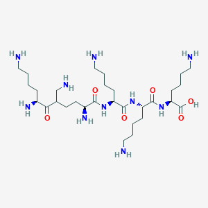 Chemical structure of Pentalysine