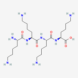 Chemical structure of Tetralysine