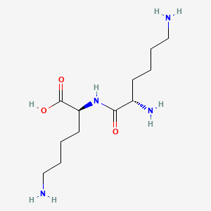 Chemical structure of Dilysine