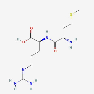 Chemical structure of H-Met-Arg-OH