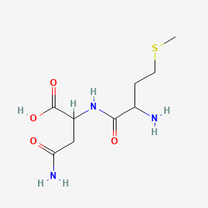 Chemical structure of H-Met-Asn-OH