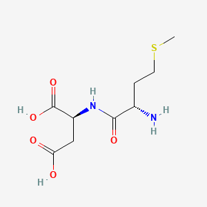 Chemical structure of H-Met-Asp-OH