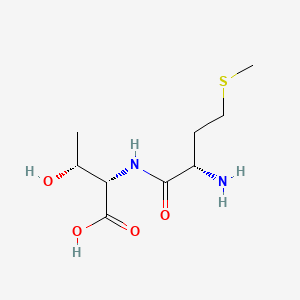 Chemical structure of H-Met-Thr-OH