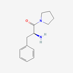 Chemical structure of H-Phe-pyrrolidide