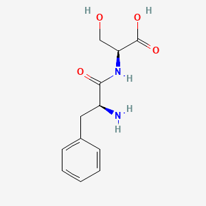 Chemical structure of H-Phe-Ser-OH