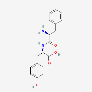 Chemical structure of H-Phe-Tyr-OH